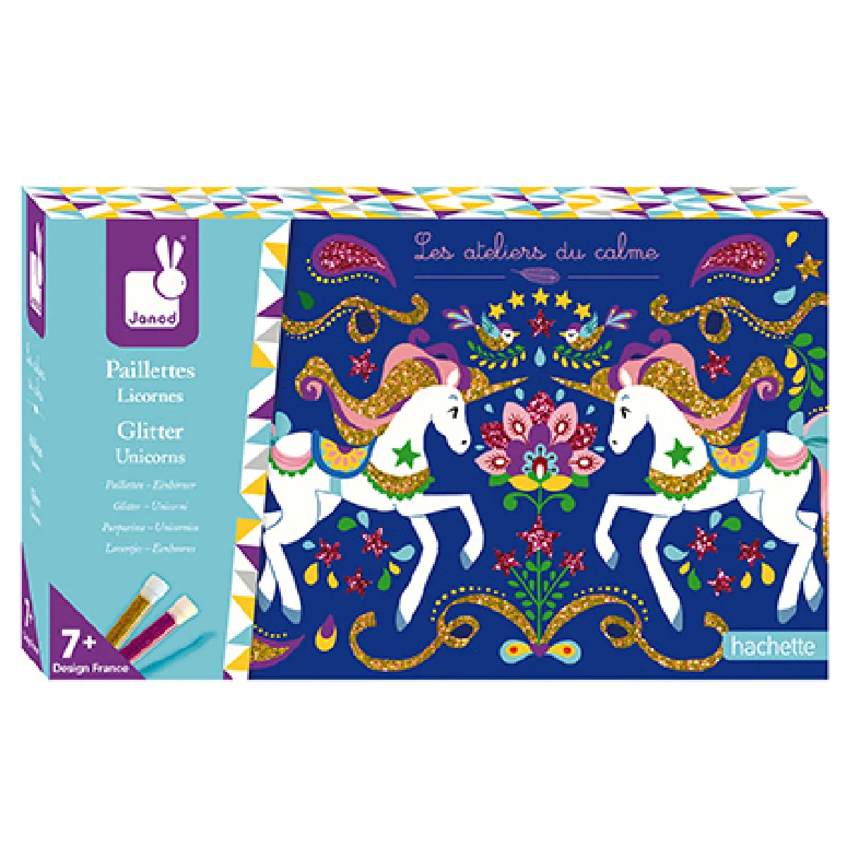 Janod Kit Créatif Paillettes Licornes - Image 3