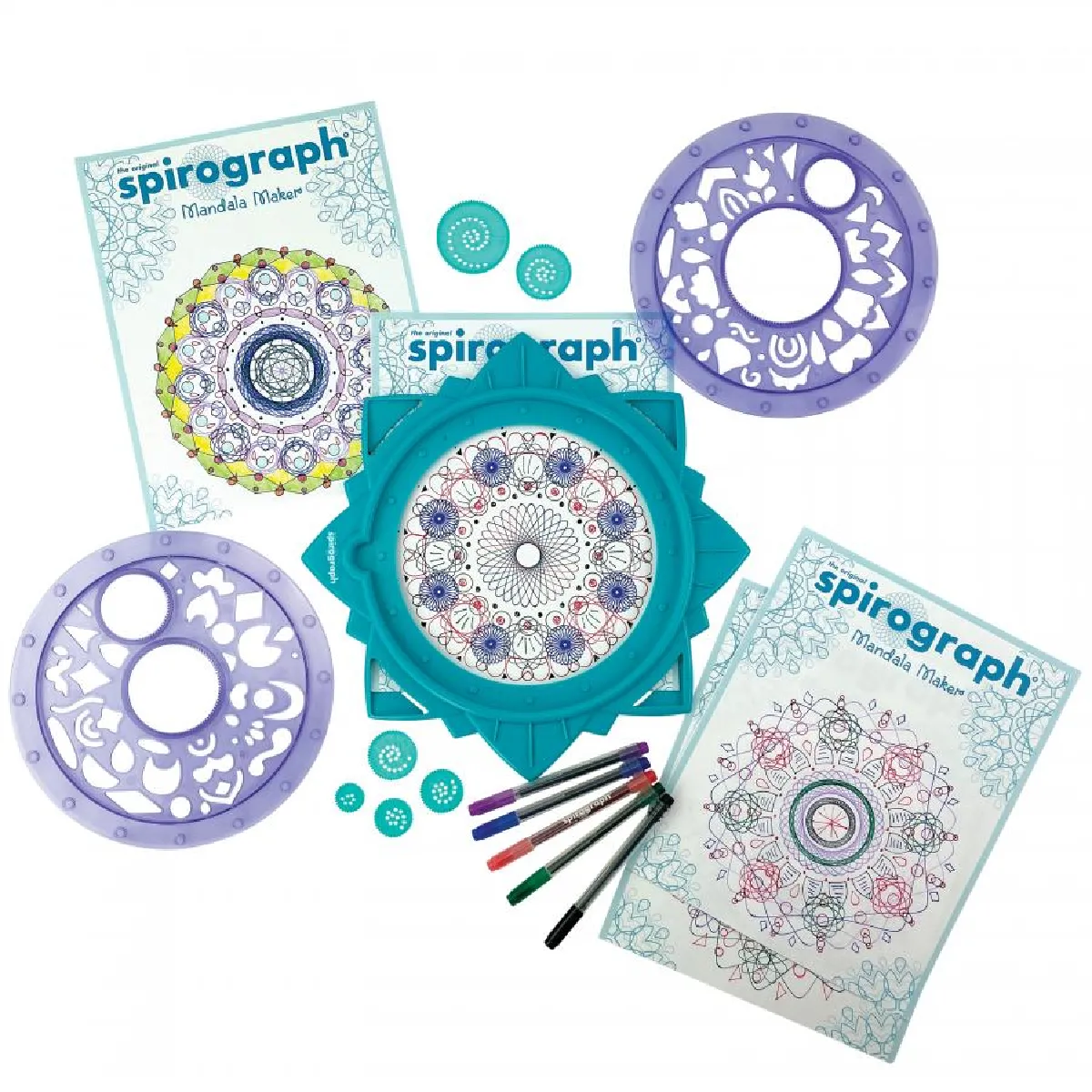 Silverlit Coffret Mandala Spirograph - 41 Pièces