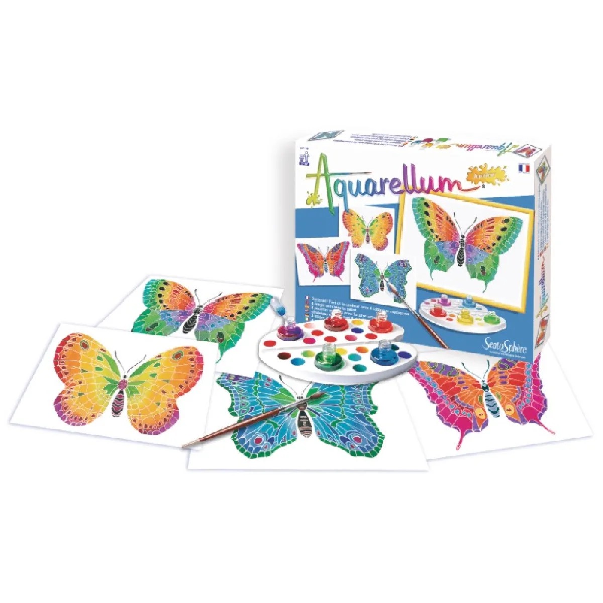 Sentosphère Coffret Aquarellum Junior Papillons