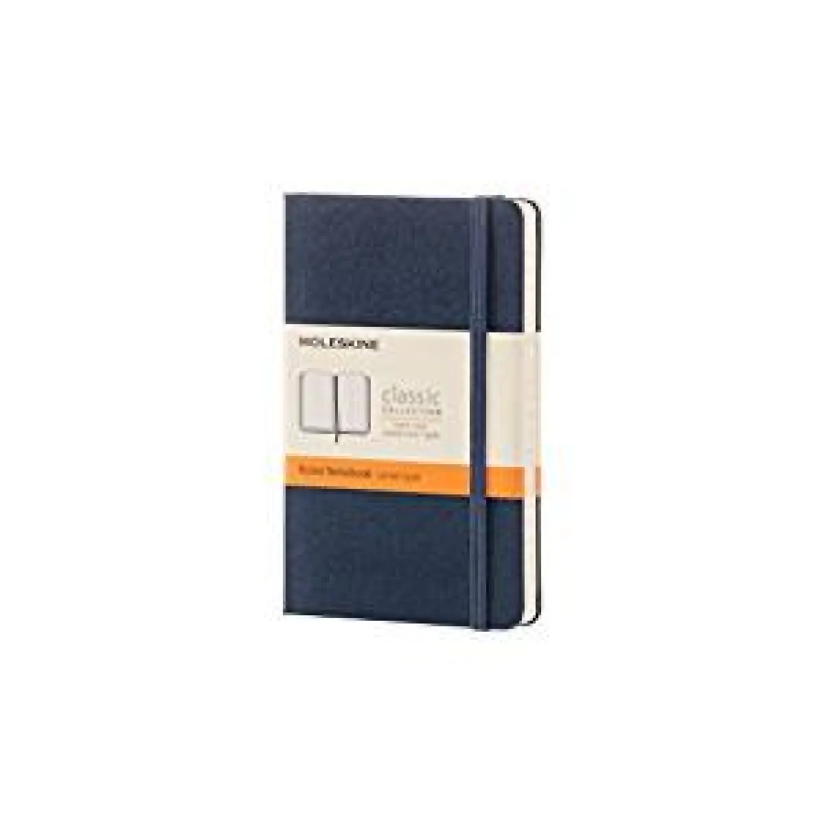 Mlsk Bleu Saphir Carnet Classique Format De Poche Ligné Moleskine Couverture Rigide - Image 2