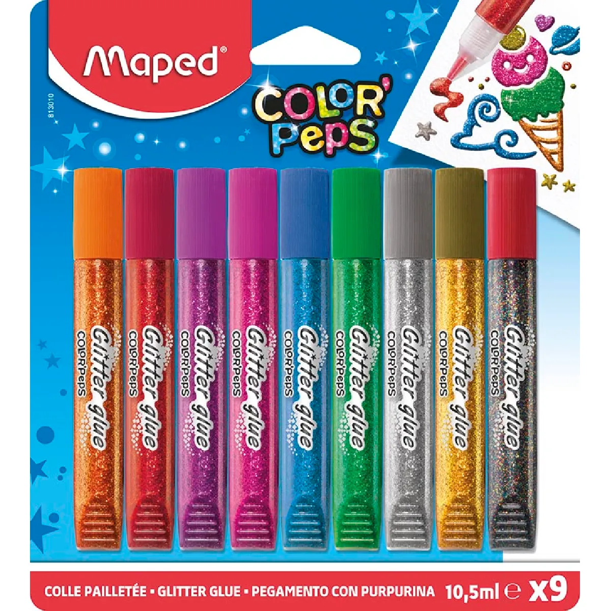 MAPED Colle pailletée color'peps - vue 2