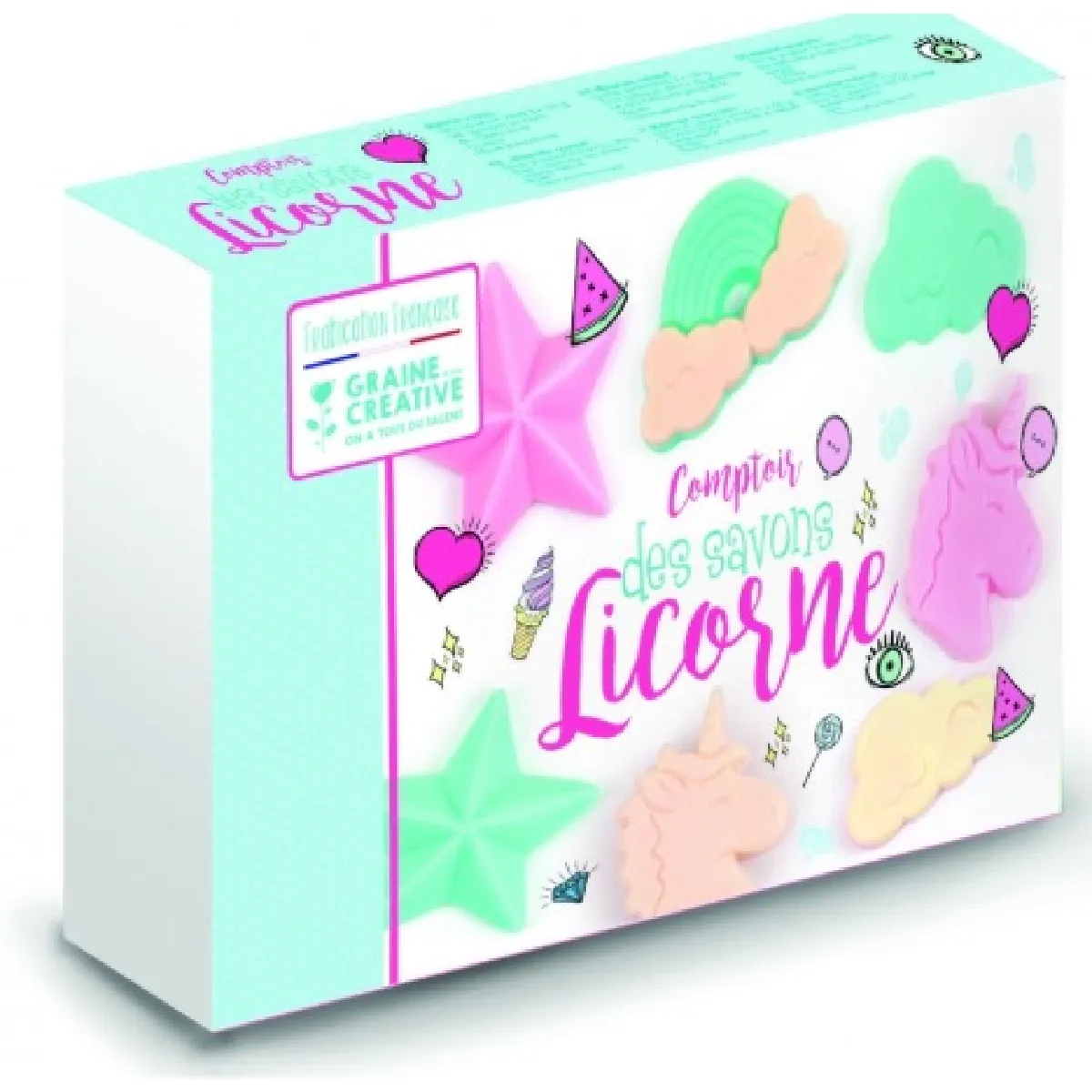 Graine Creative Multicolore Coffret Comptoir Des Savons Licorne - Image 3