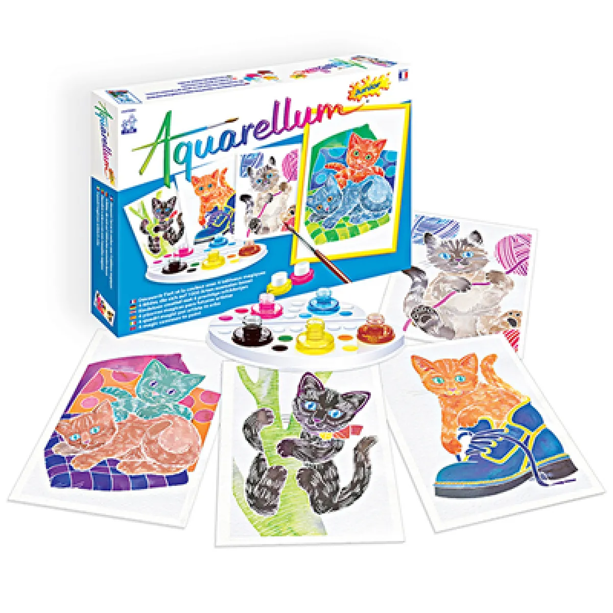 Sentosphère Coffret Aquarellum Junior Chaton