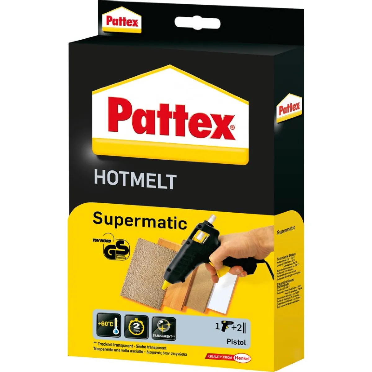 Pattex Pistolet À Colle Pxp06 11 Mm 45 W 100 - 240 V 1 Set - Image 4