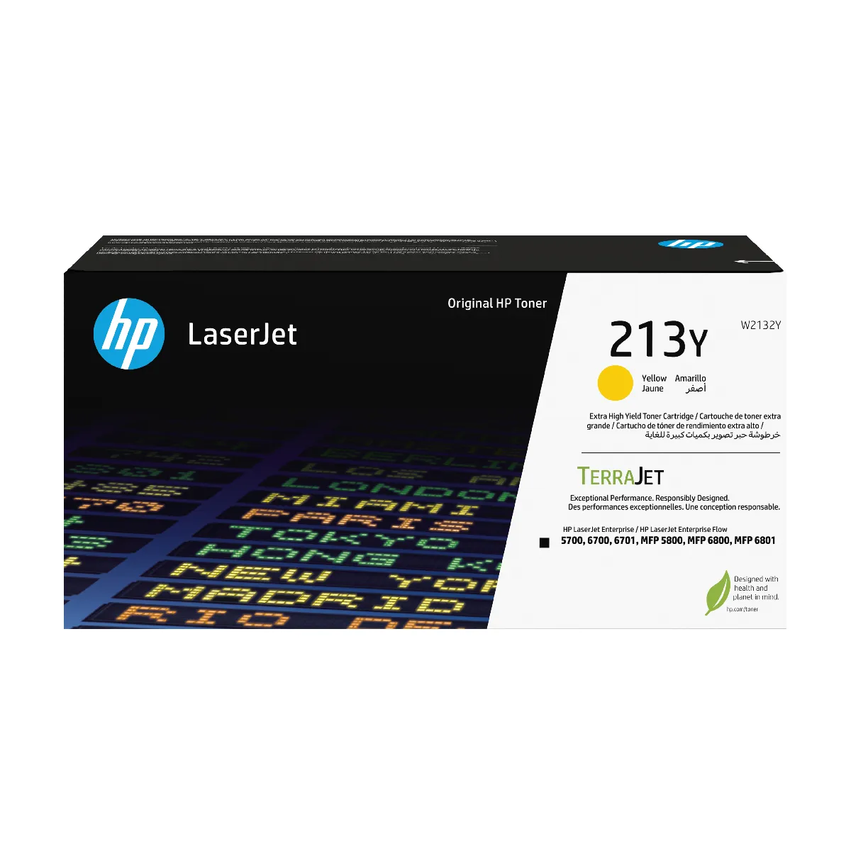 HP 213Y Yellow Toner LaserJet Extra-grande Capacité