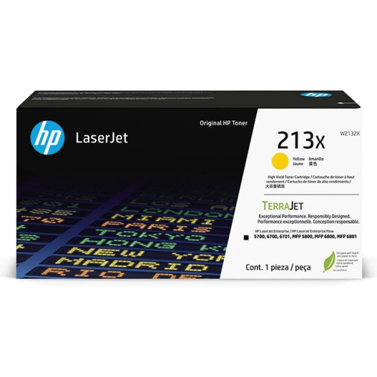 HP 213X Toner Jaune Original