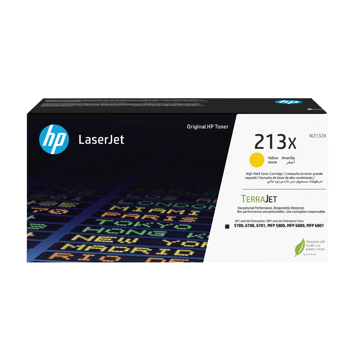 HP 213X Toner Jaune Original