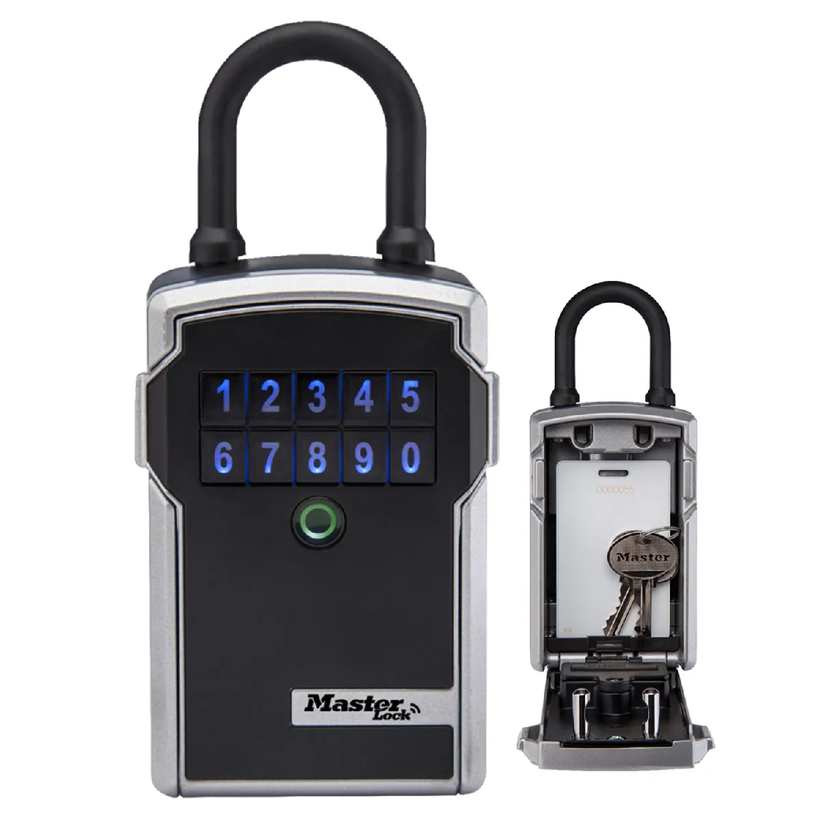 Master Lock Boîte À Clés Intelligente Et Connectée Avec Anse, Bluetooth Ou À Combinaison, Format Moyen 183 X 83 X 59 Mm, Pour L’extérieur, Pour La Maison, Le Bureau, L’industrie Et Les Véhicules - Image 4
