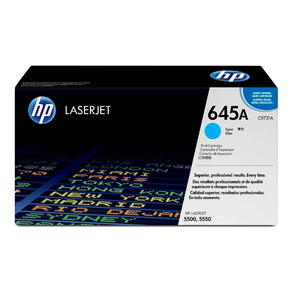 HP Toner Cyan - vue 2