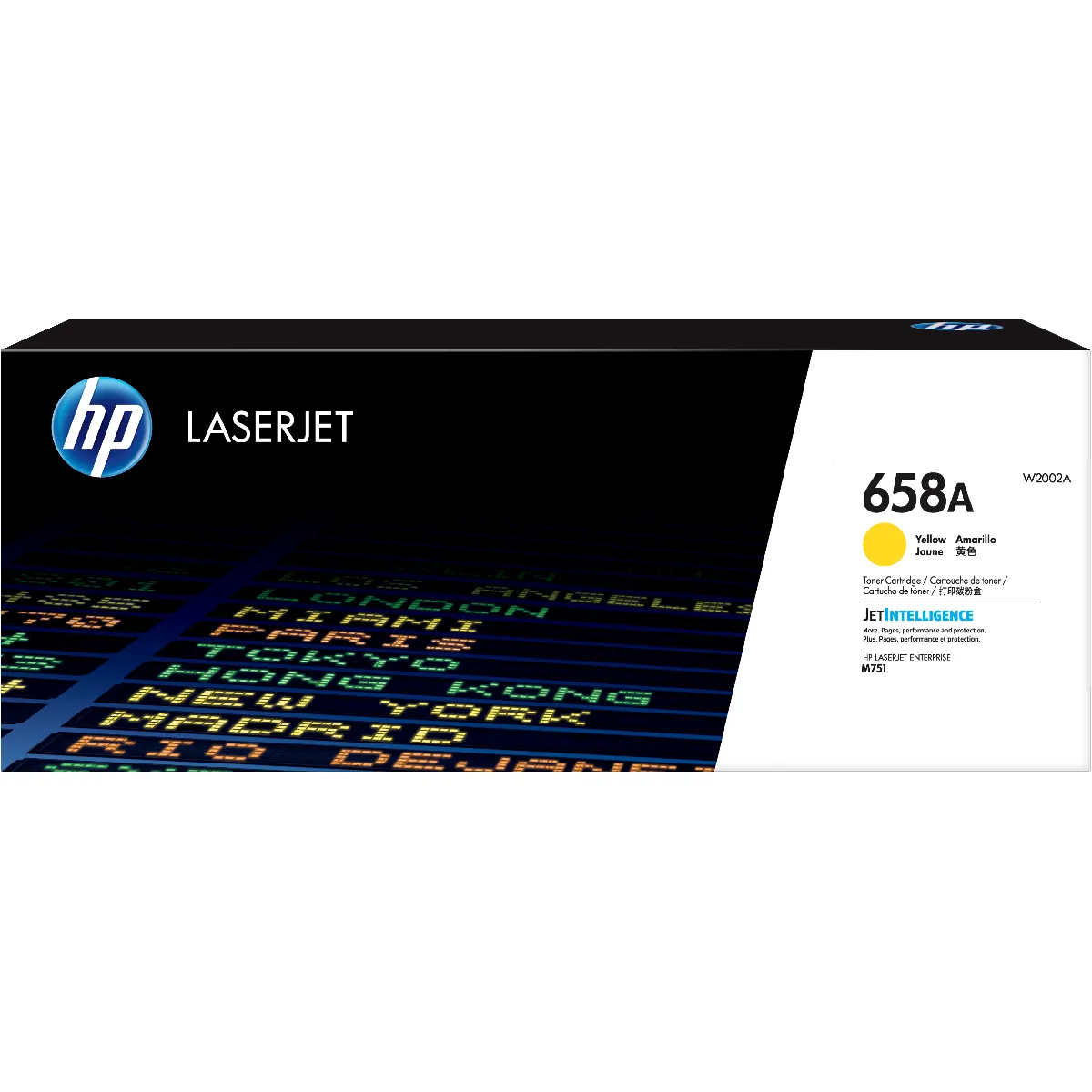 HP 658A Toner Jaune