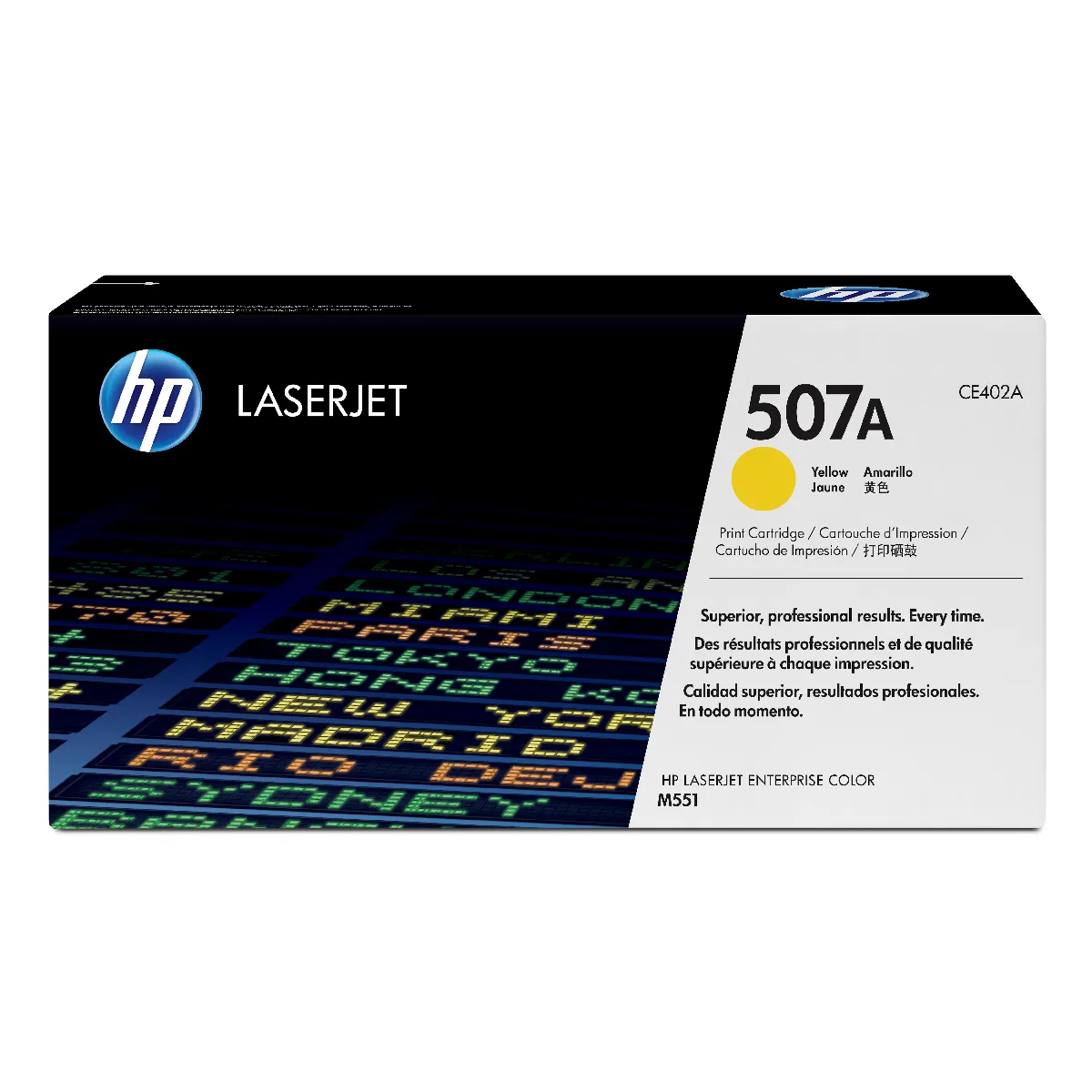 HP 507A Toner Jaune