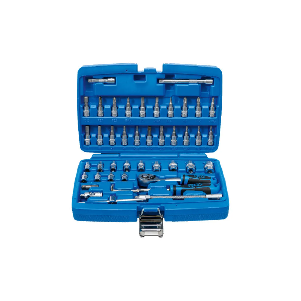 Bgs Technic Coffret De Douilles Et Embouts - Embout Profil T - 6,3 Mm - 46 Pcs - 2146 - Image 2