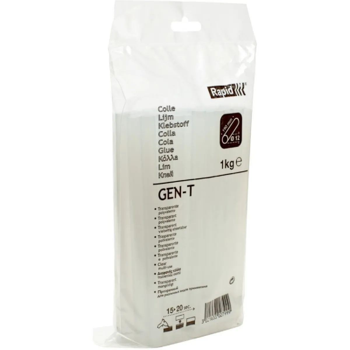 Rapid - Colle Multi-Usage Ø 12 Mm - 190 Mm - 1 Kg Transparente - Image 4