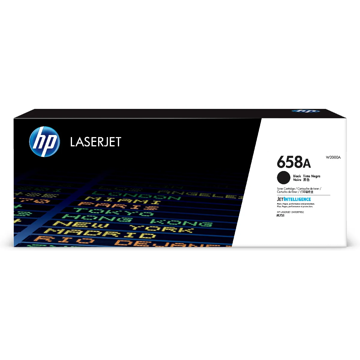 HP 658A Black Toner LaserJet