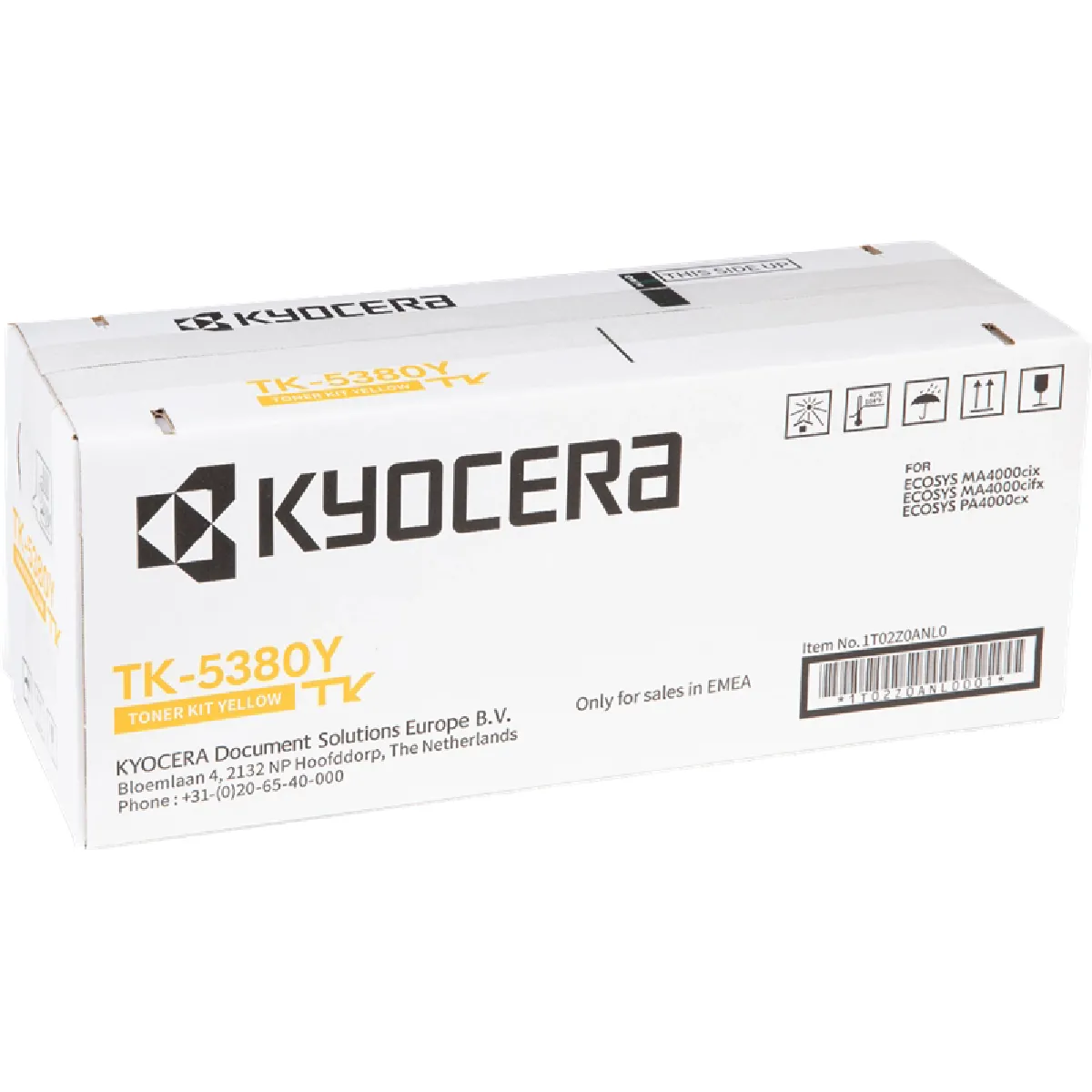 Kyocera Tk Toner Yellow 1t02z0anl0 Kyocera Pa 4000 - vue 4