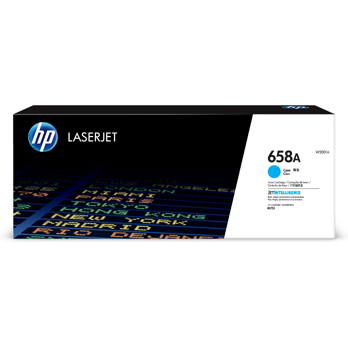 HP 658A Cyan Toner LaserJet