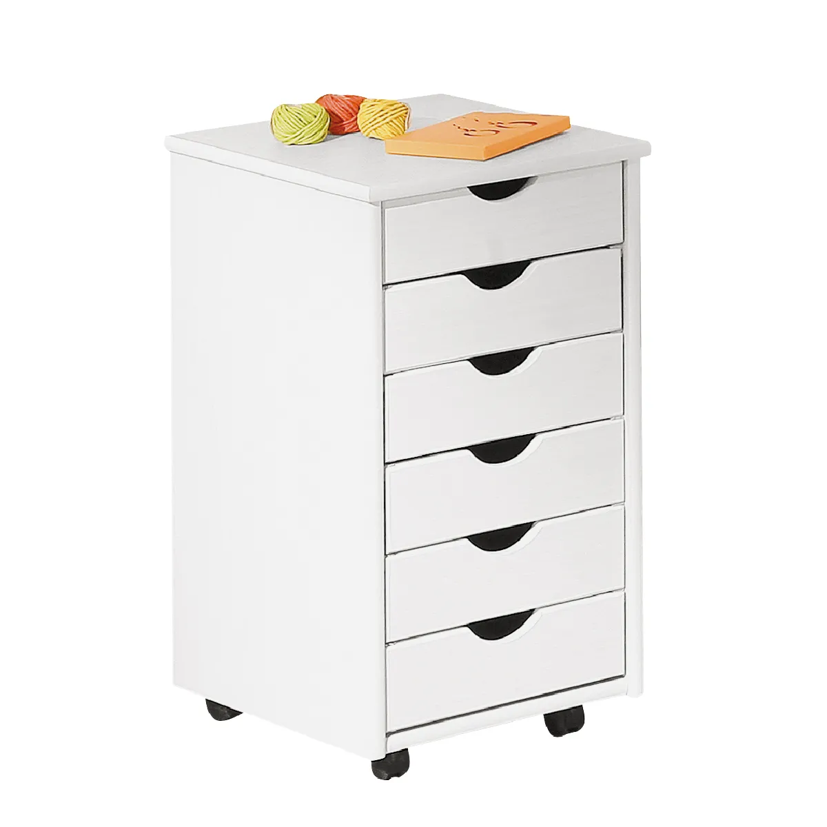 Alter Commode 6 tiroirs - Blanc Alter Commode 6 tiroirs - Blanc