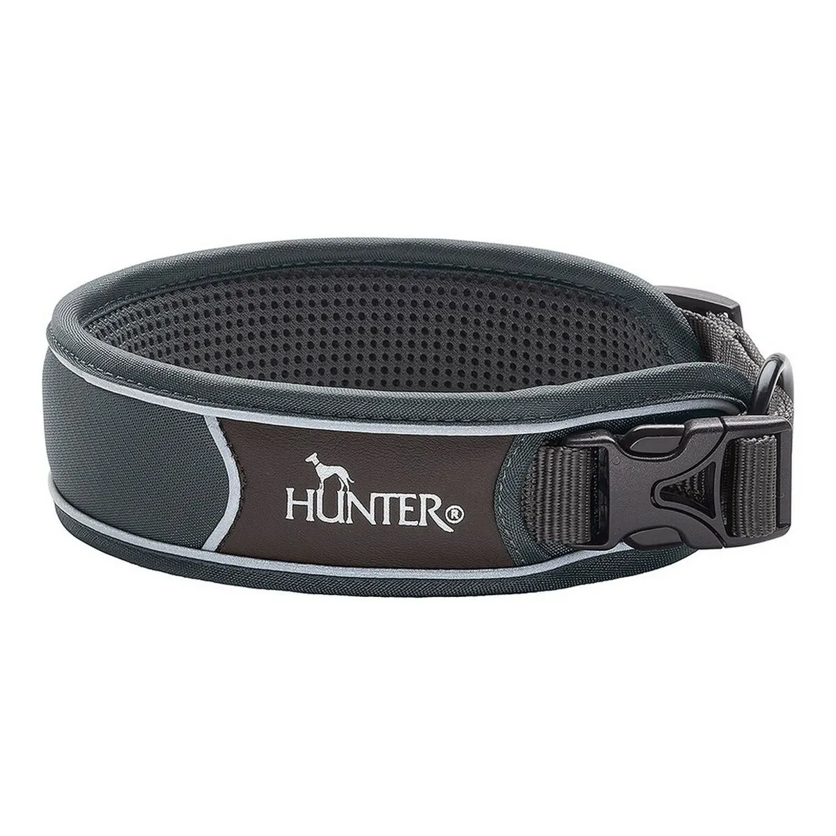 Meilleurs prix pour Hunter - Collar Divo Xl 55-65cm Grey/Grey - (67628)