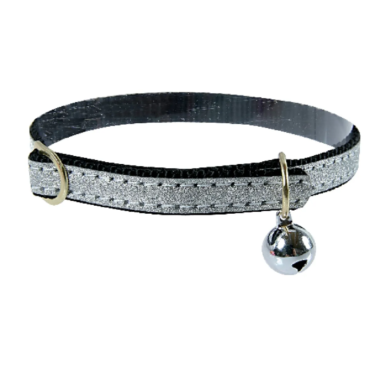 Zolux Collier pour chat en nylon Lame - 30 cm - Noir