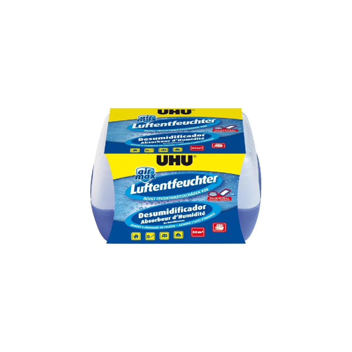 UHU Absorbeur d'humidité 1000g (Par 6) - vue 2