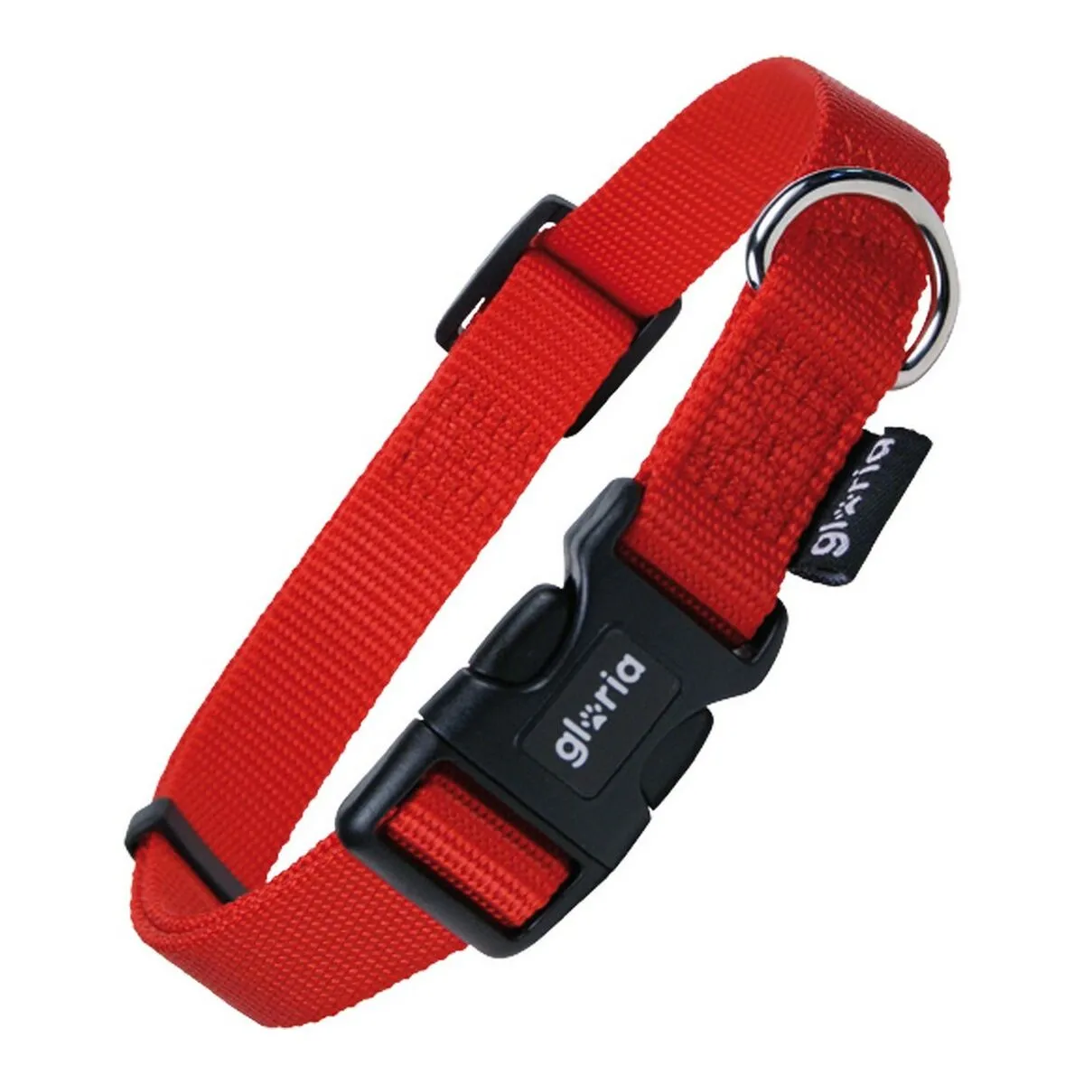 Comparer les prix de Collier pour Chien Gloria Lisse Rouge Taille L (36-70 cm)