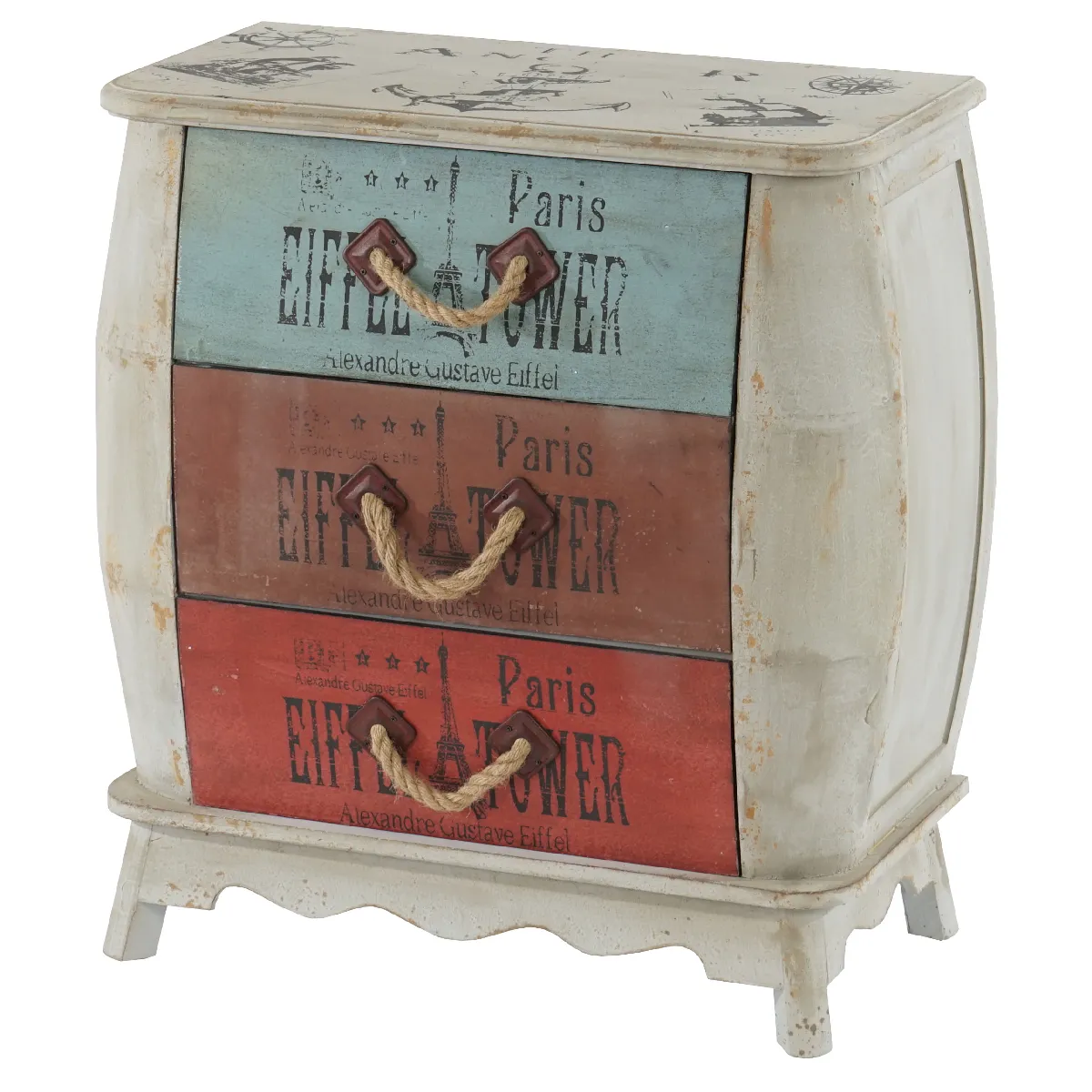 Mendler Commode Leiria - Multicolore