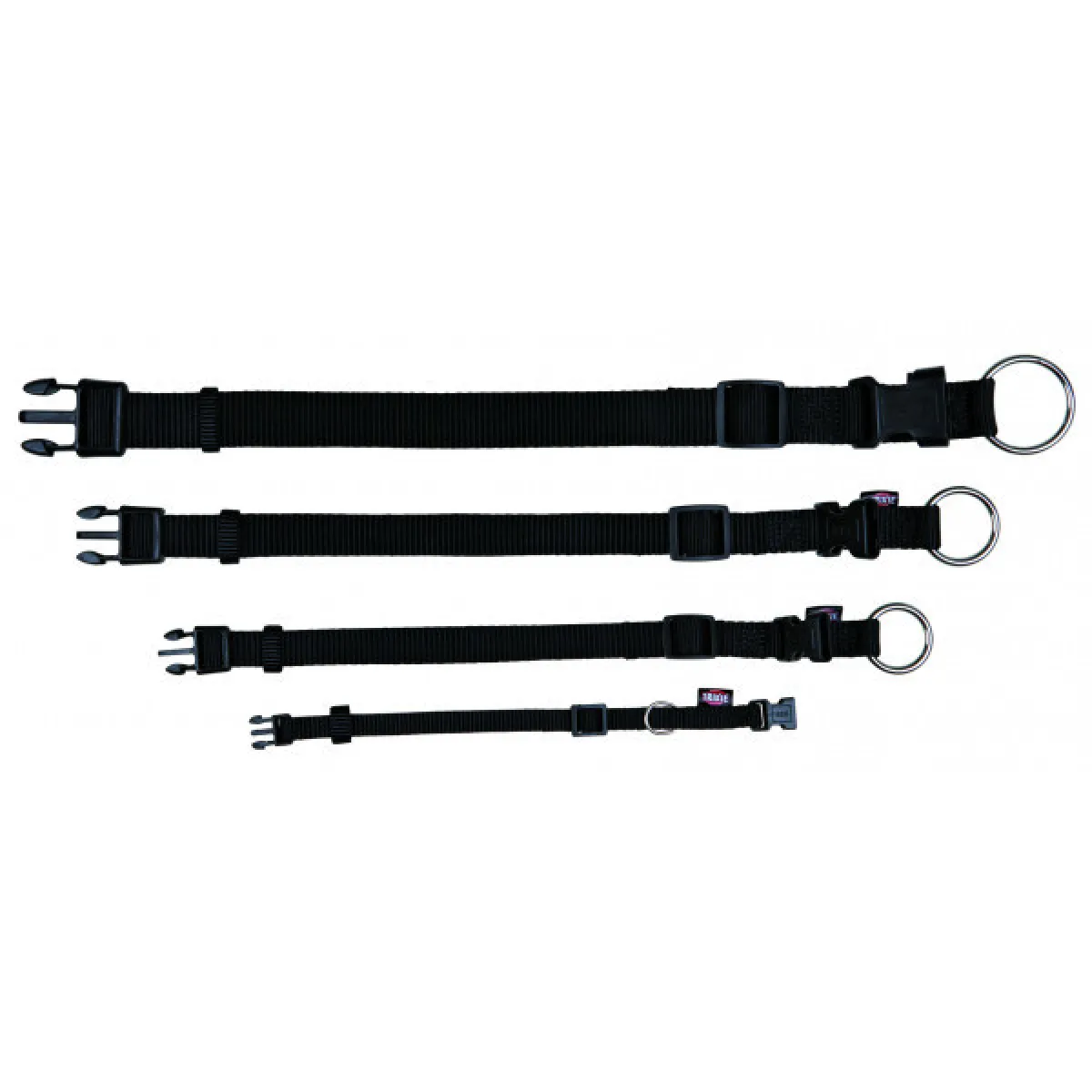 Trixie Noir Collier En Nylon Premium - 22-35 Cm