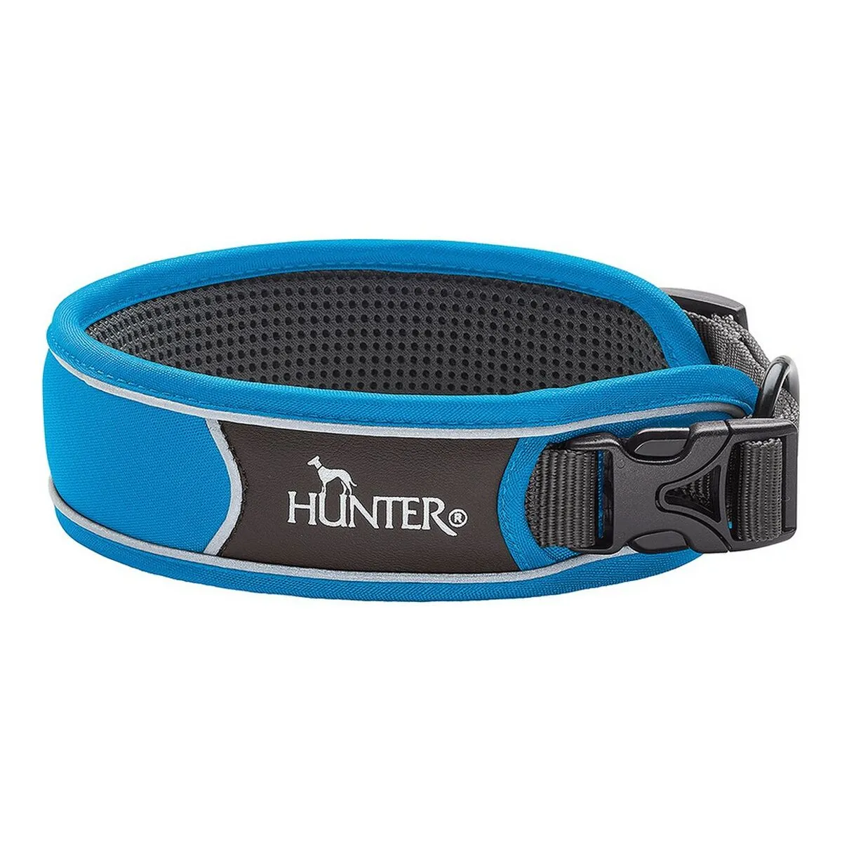 Meilleurs prix pour Collier pour Chien Hunter Divo Turquoise (45-55 cm)