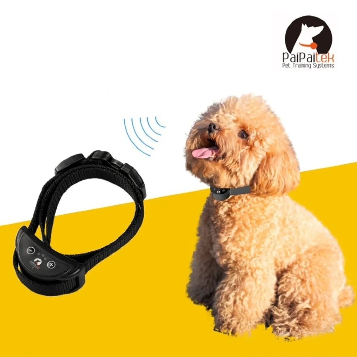 Meilleurs prix pour Collier anti aboiement chien noir pour chiens, taille S PD258 Système anti-aboiement de