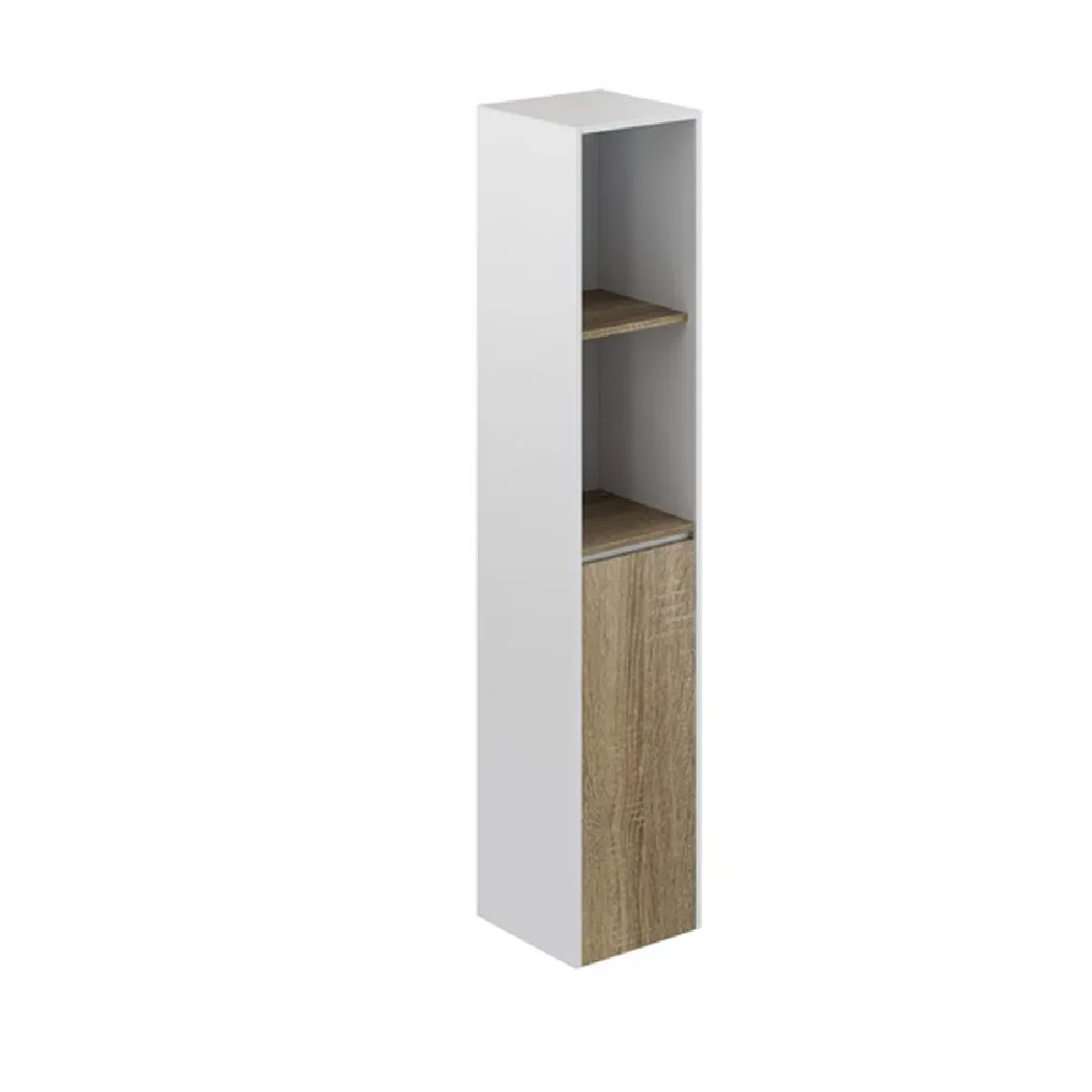 Pegane Colonne de salle de bain - Chêne blanc