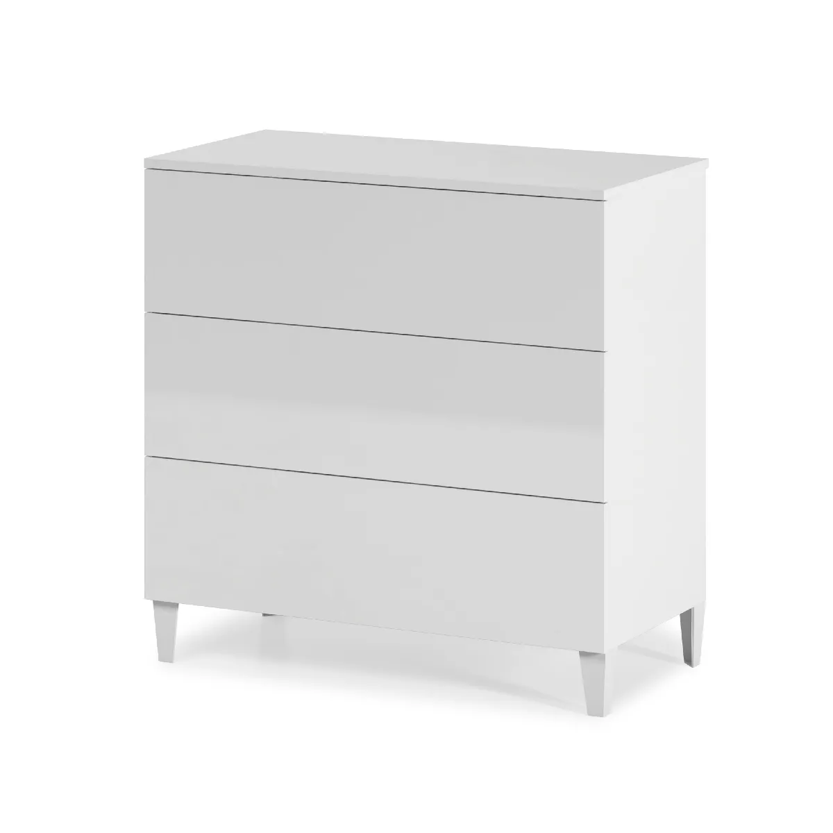 Alter Commode 3 tiroirs - Blanc Alter Commode 3 tiroirs - Blanc
