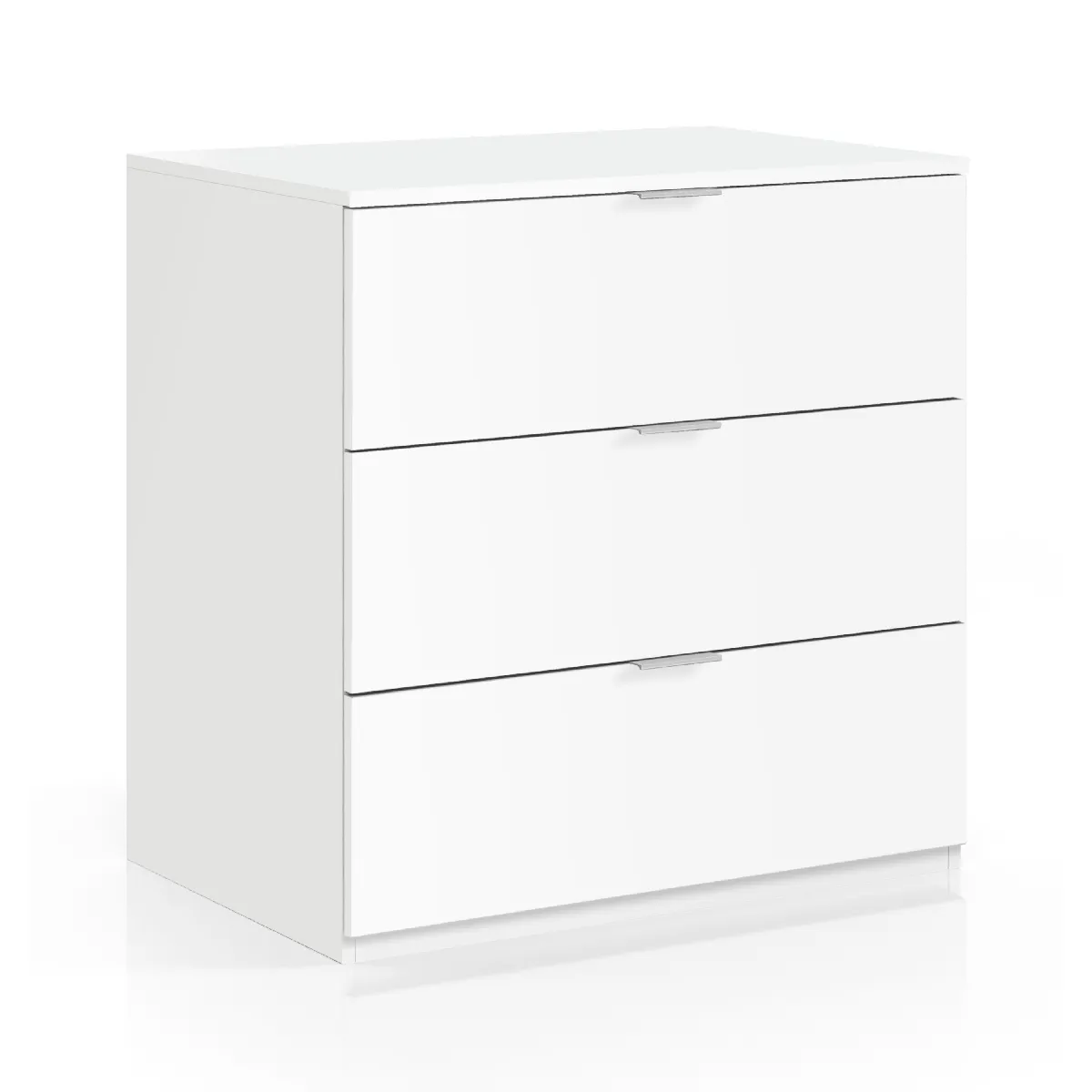 Alter Commode 3 tiroirs - Blanc Alter Commode 3 tiroirs - Blanc