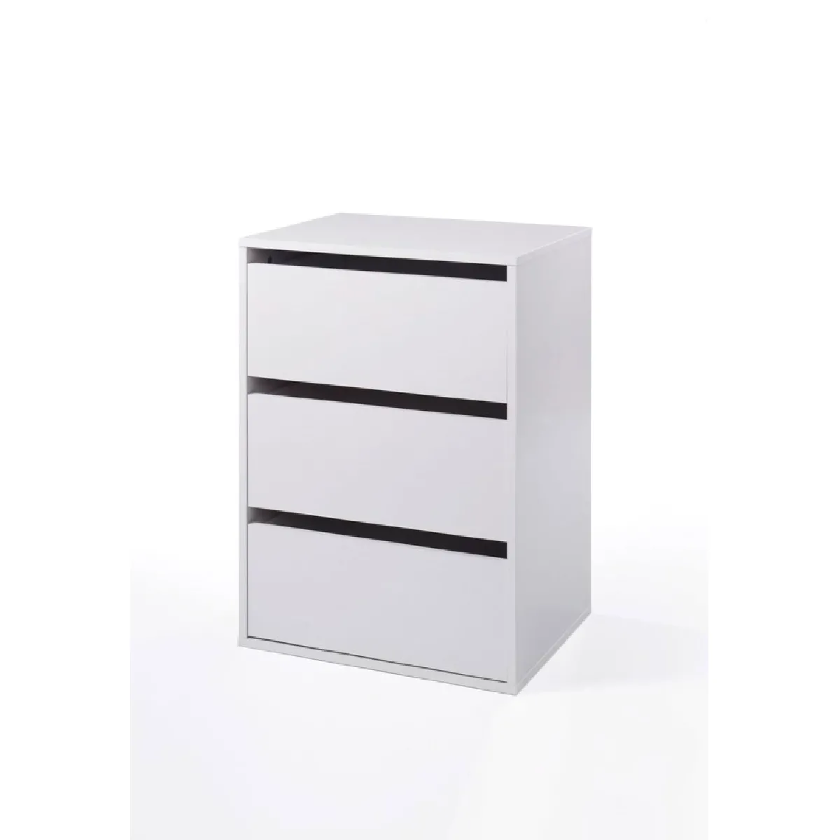 Alter Commode 3 tiroirs - Blanc Alter Commode 3 tiroirs - Blanc