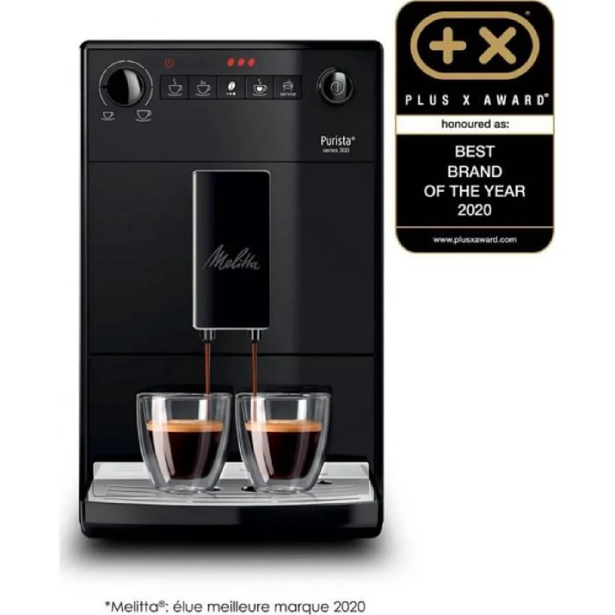 Melitta Purista Pure Black F230-001 - Noir Melitta Purista Pure Black F230-001 - Noir