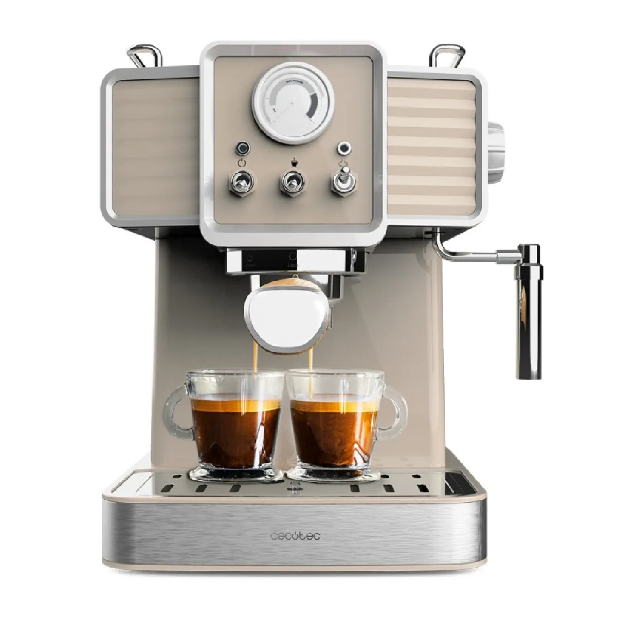 CECOTEC  Power Espresso 20 Tradizionale - Beige