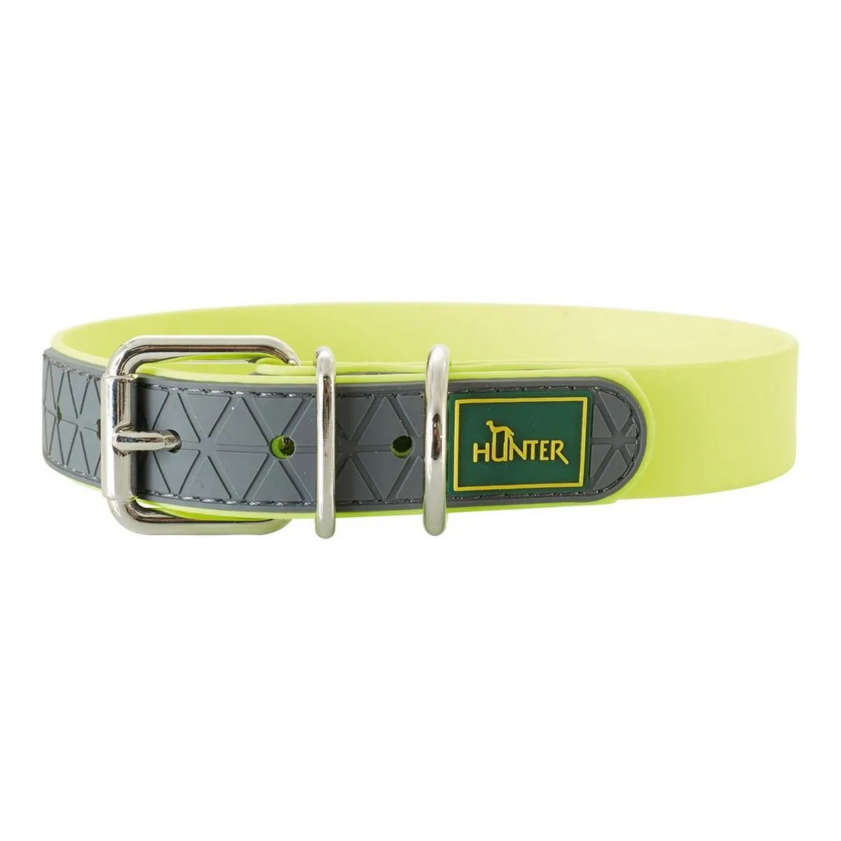 HUNTER Convenience Collier - Jaune 23-31 cm HUNTER Convenience Collier - Jaune 23-31 cm