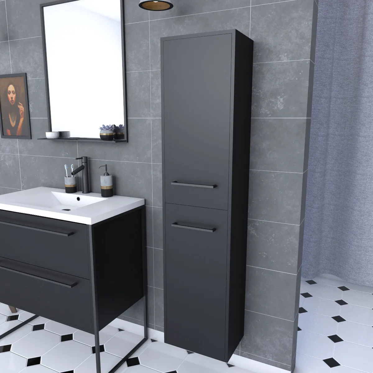 Aurlane STRUCTURA F050 - Noir
