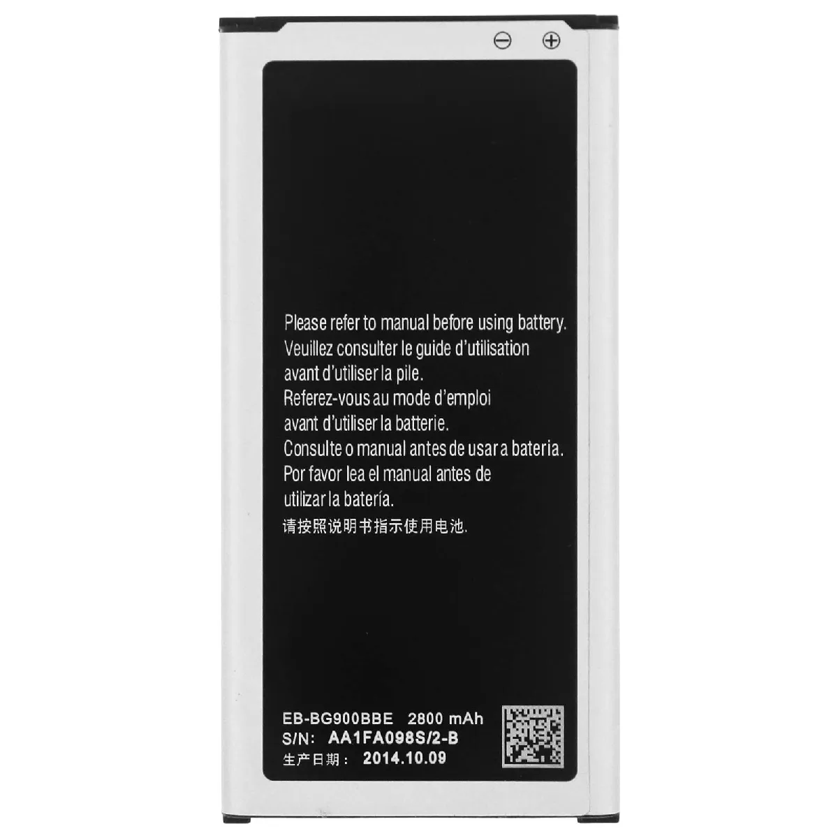 AVIZAR Batterie 2800 Mah Samsung Eb-Bg900 Originale Pour Galaxy S5
