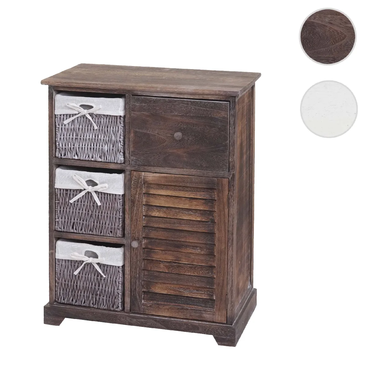 Mendler Marron Commode Bois Campagne