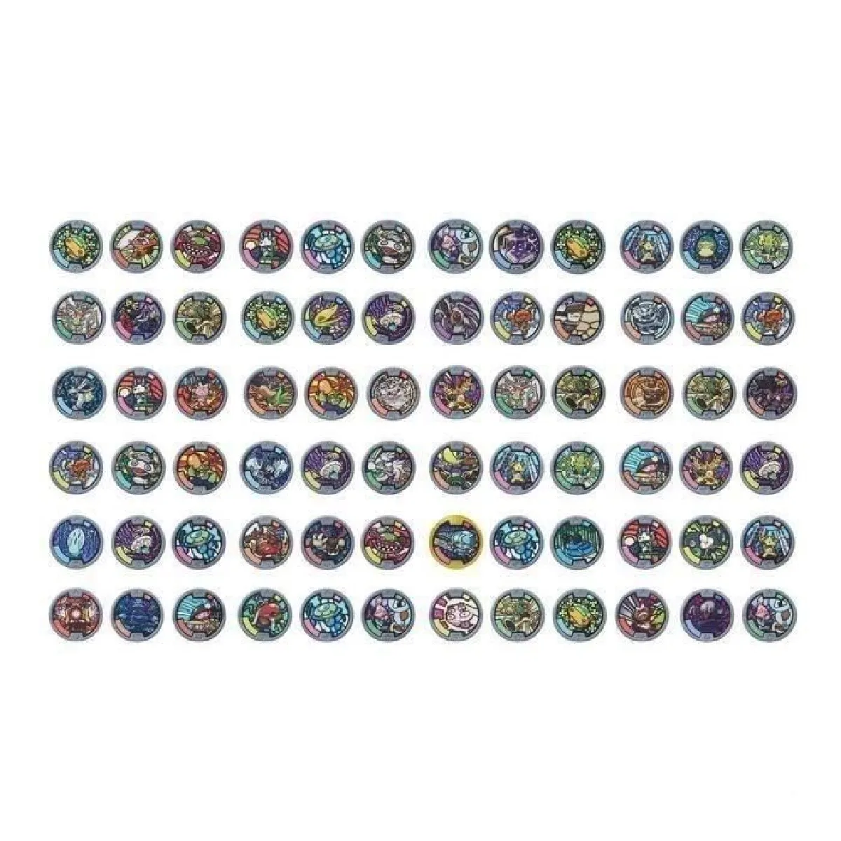 Lot Médailles Yo-kai Watch DX – Jouets Authentiques Japonais, état Pour Collection