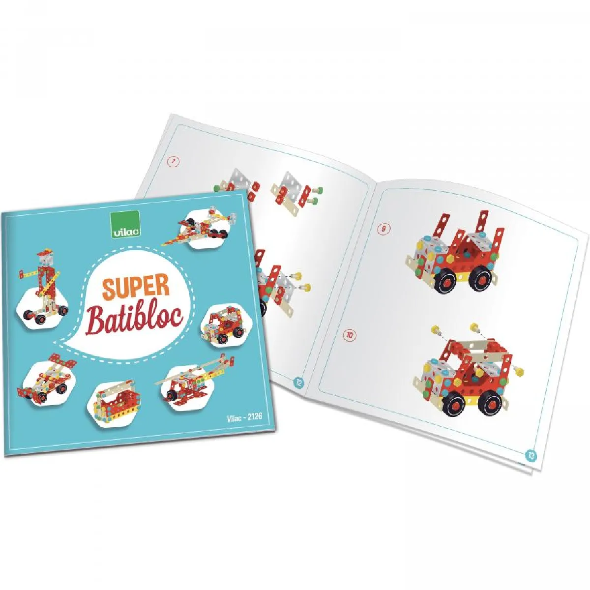 GENERIQUE - Jeu de construction Super Batibloc - Jouet en bois - Image 3