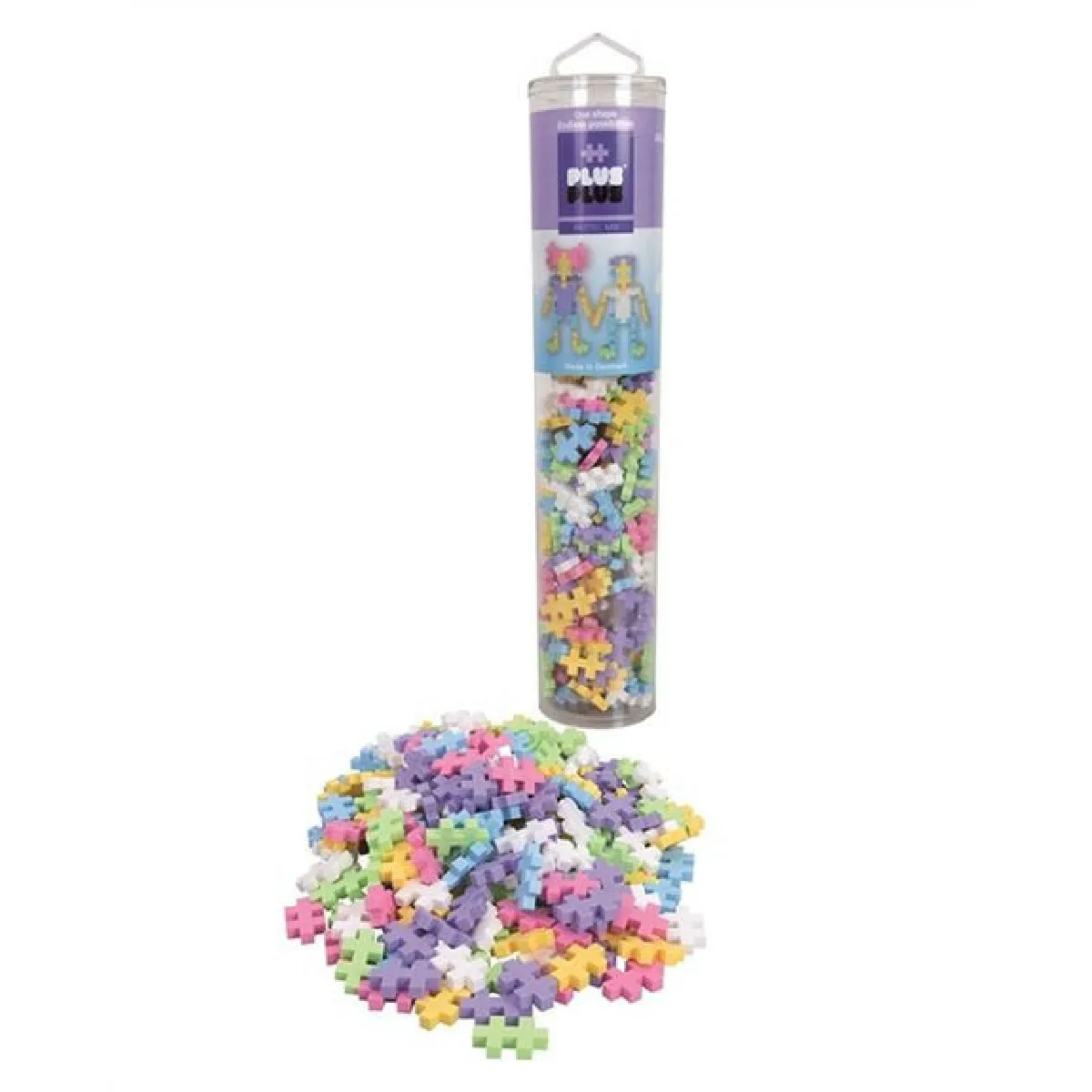 Plus Plus Multicolore Tube Mega Pastel 240 Pièces - Image 3