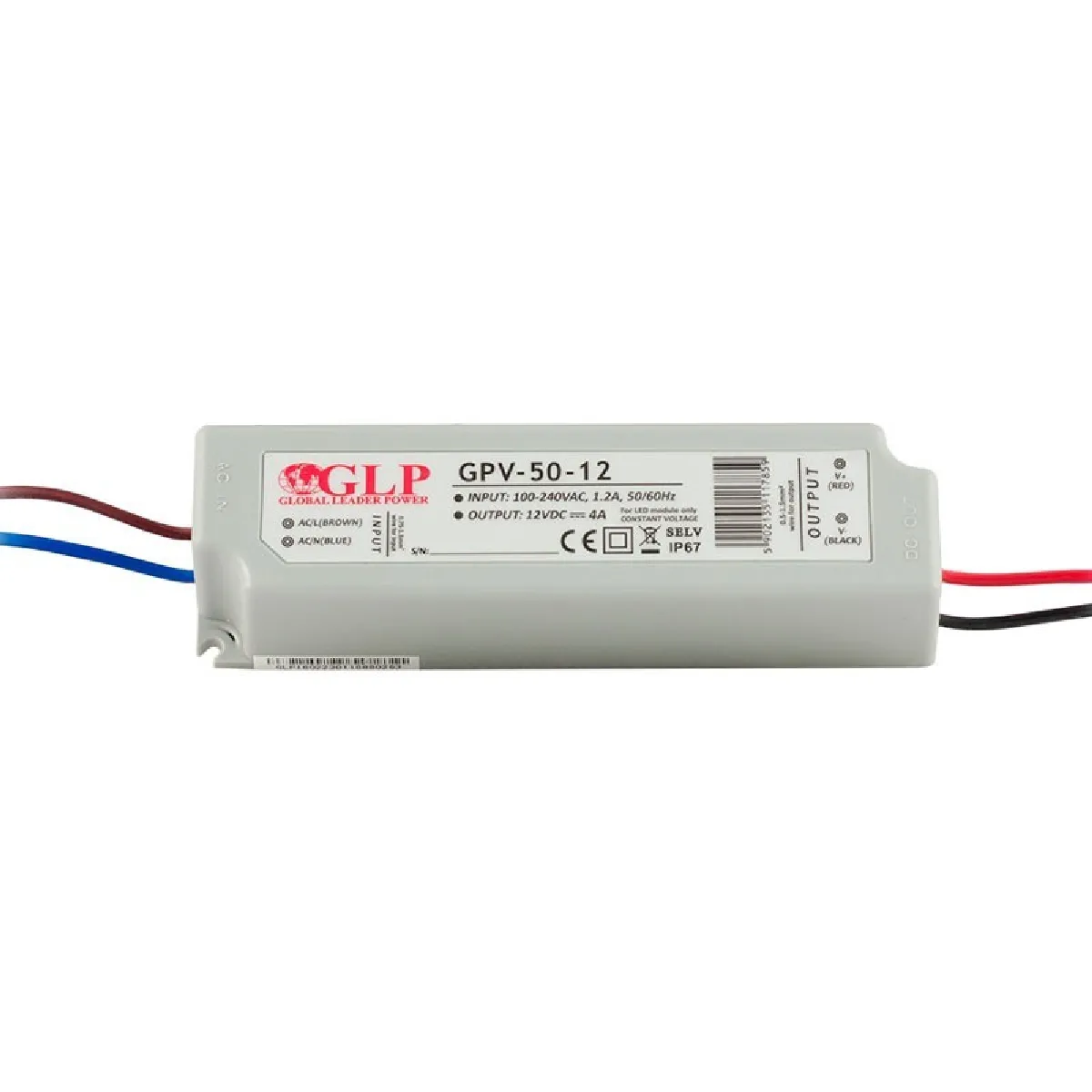 Générique Alimentation Led 12V 50W Ip67