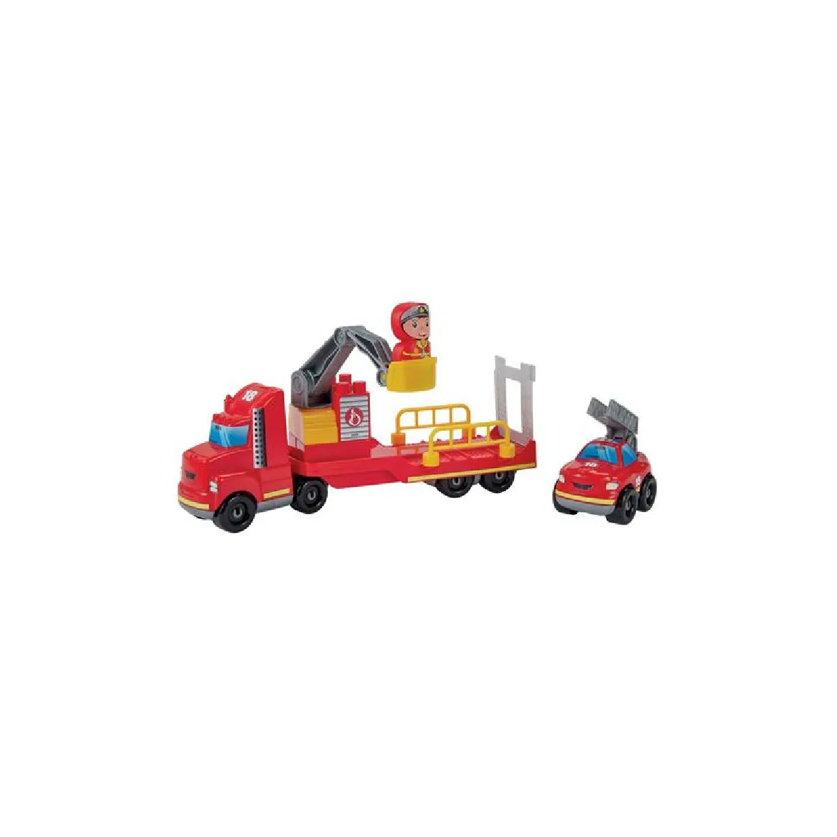 ECOIFFIER ABRICK Intervención De Bomberos 3290 34 pièces - Image 2