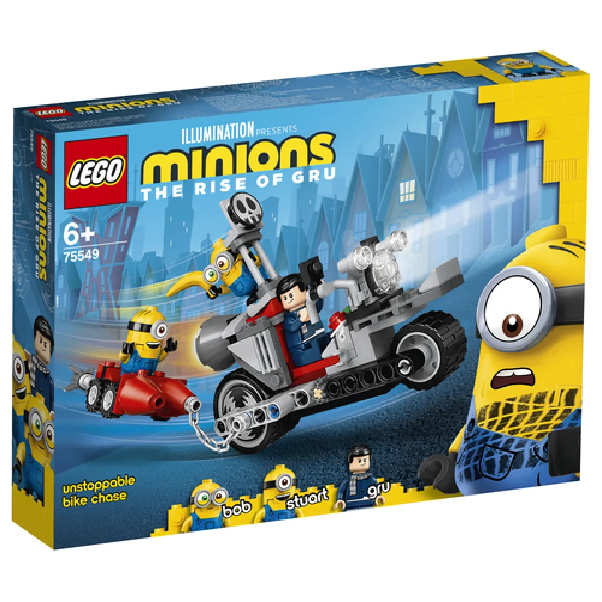 LEGO 75549 Minions Course poursuite en Moto