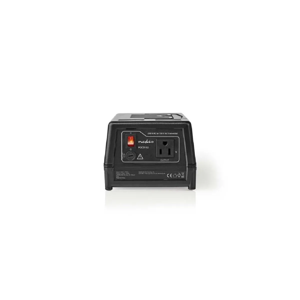 Nedis Noir Convertisseur D'alimentation Poco102 - Image 3
