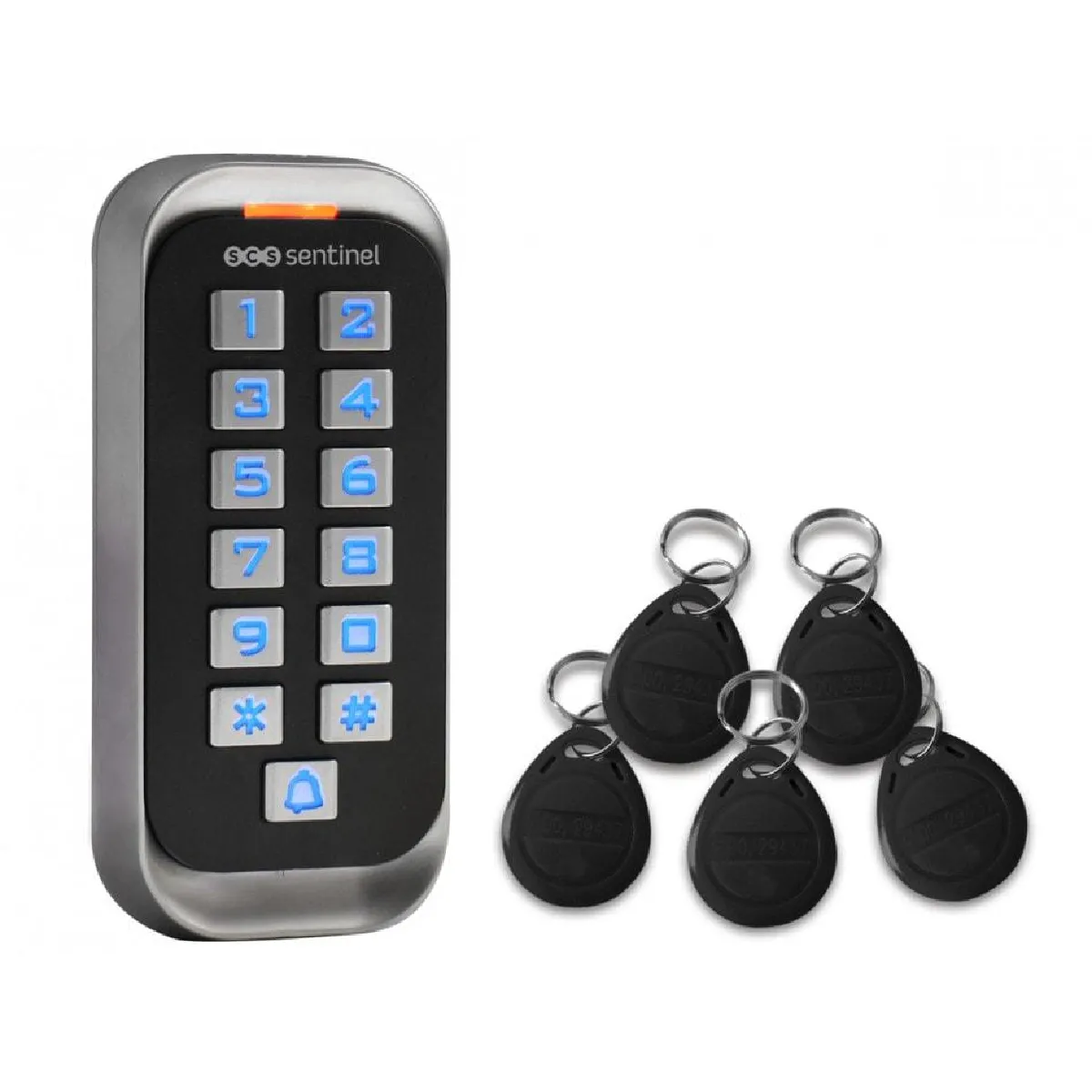 Scs Sentinel Scs Clavier De Codage Avec Badges 12V - Codeaccess Rfid - Image 3