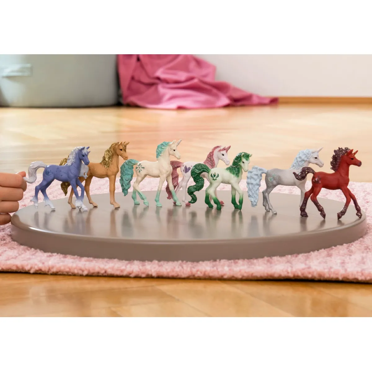 Schleich – Licorne émeraude à Collectionner – Bayala – Crinière Scintillante – Dès 3 Ans