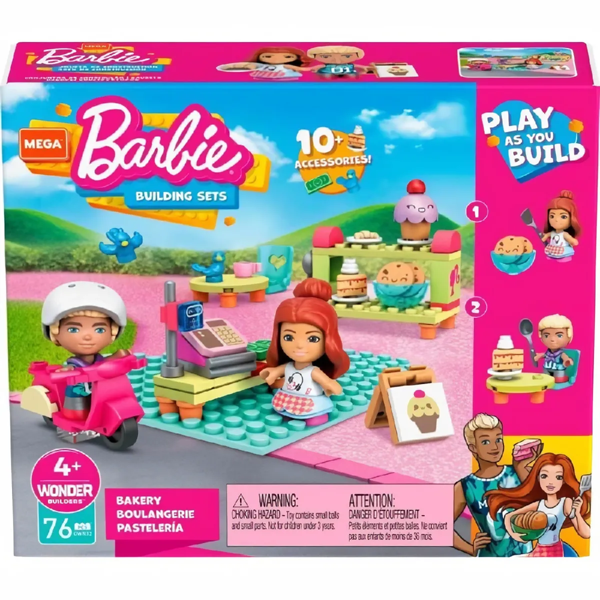 Mega Brands Mega Construx Jeu De Construction Barbie - Multicolore