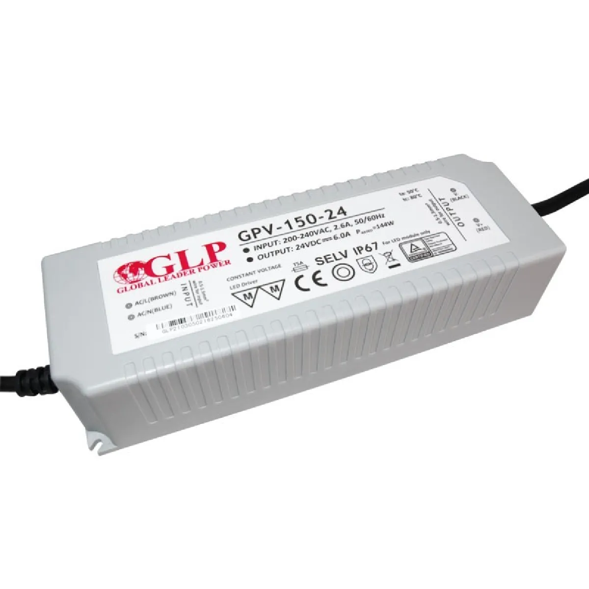 Générique Alimentation Led 24V 150W Ip67